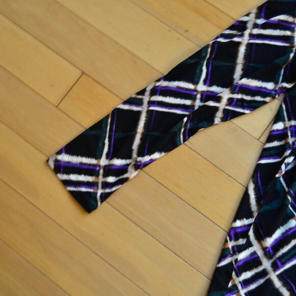 Chico's Chicos Plaid Mock Neck Layering Tee Size 3 XL NWT - Picture 6 of 13